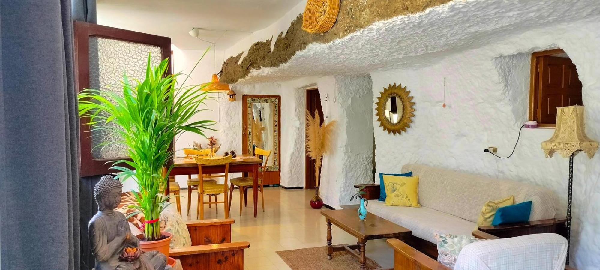 Casa Cueva Rural Trebola, Artenara Juncalillo Zewnętrze zdjęcie