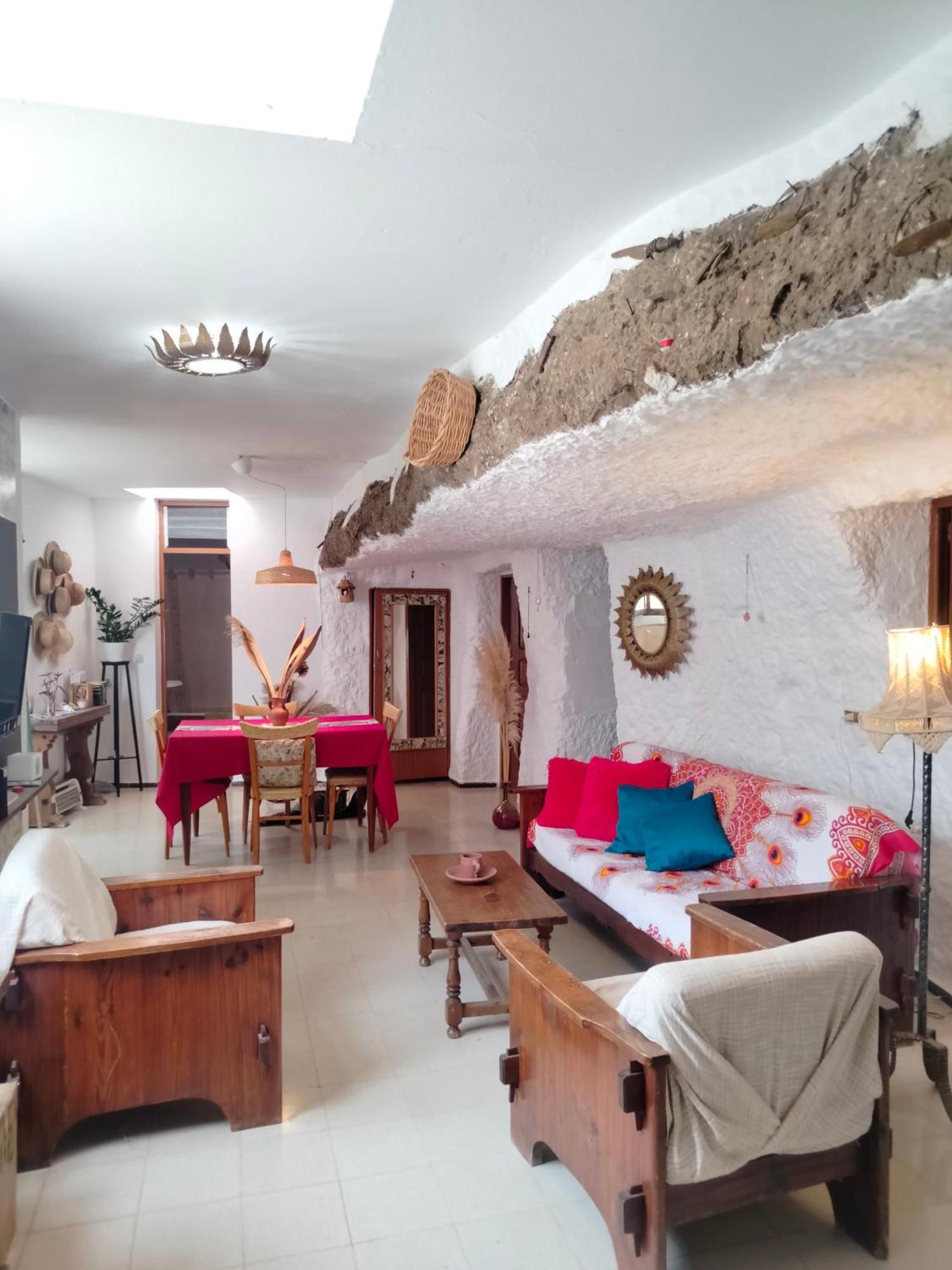 Casa Cueva Rural Trebola, Artenara Juncalillo Zewnętrze zdjęcie