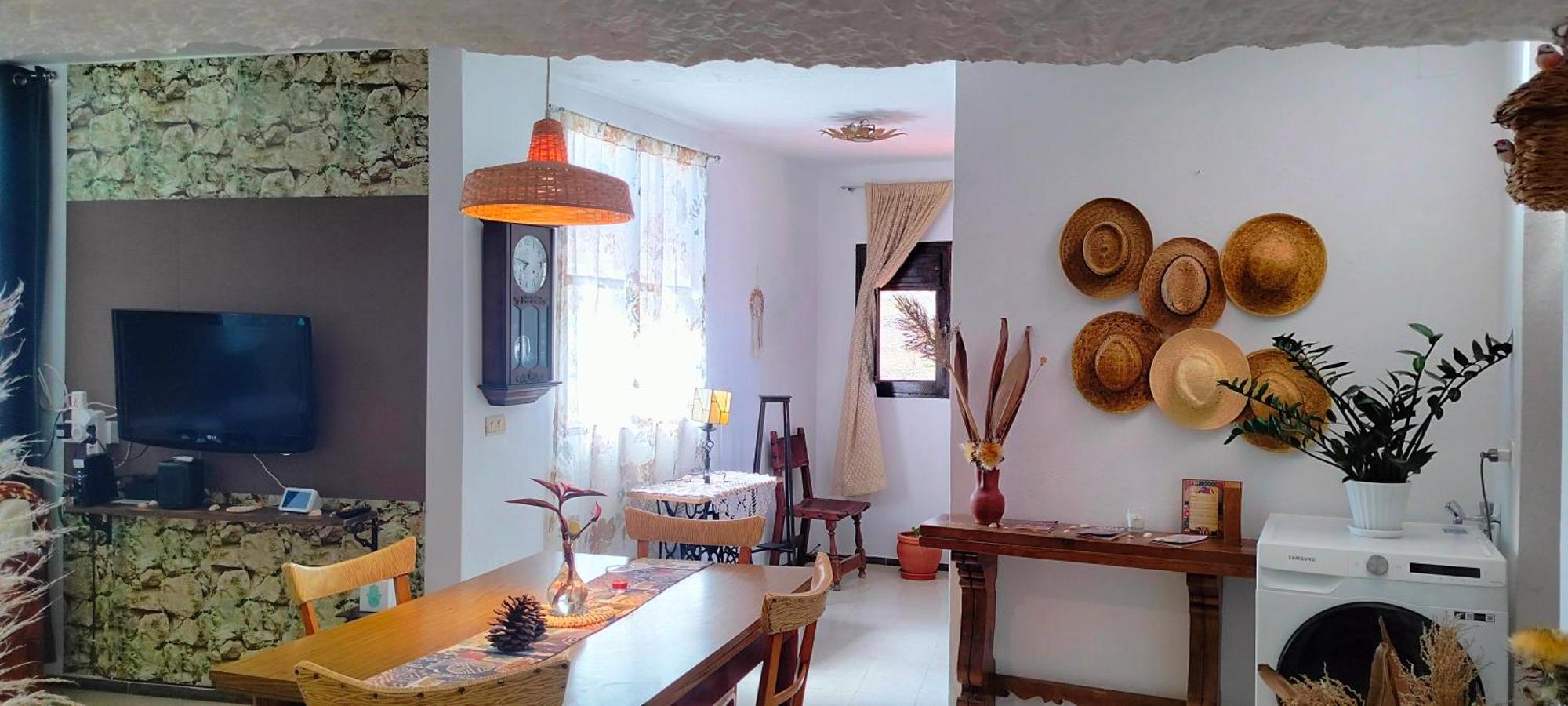Casa Cueva Rural Trebola, Artenara Juncalillo Zewnętrze zdjęcie